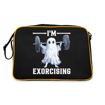 J’exorcise - Sac Retro - noir/or - Dos