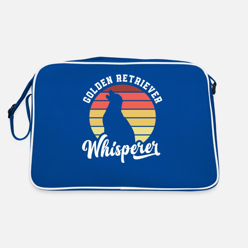 Golden Retriever chuchoteur Sac Retro
