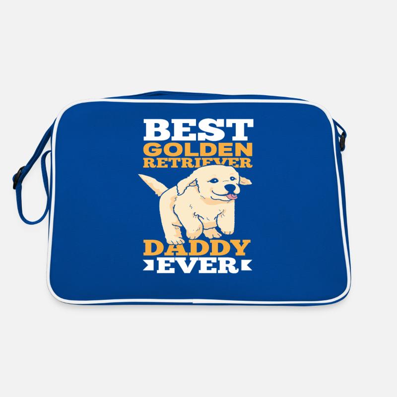 Père Golden Retriever Sac Retro