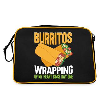 Cadeau Burrito - Sac Retro - noir/or - Dos
