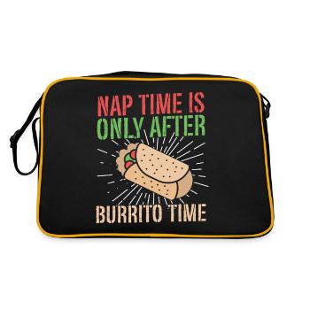 Cadeau Burrito - Sac Retro - noir/or - Dos