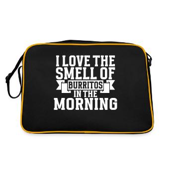 Cadeau Burrito - Sac Retro - noir/or - Dos