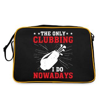 Le seul clubbing que je fais aujourd’hui 2 - Sac Retro - noir/or - Dos