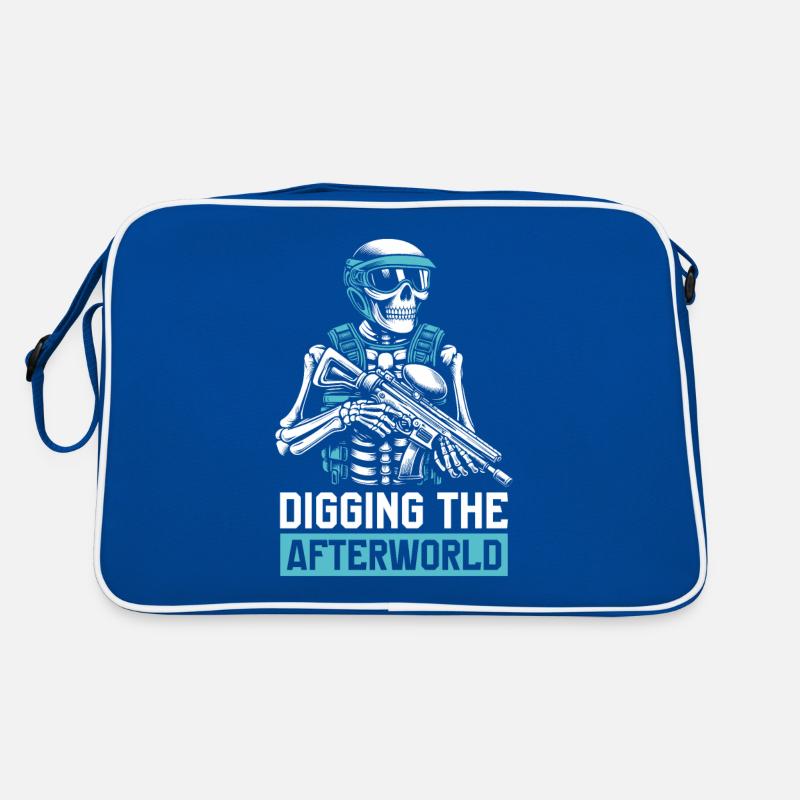 Paintball Skeleton Retro Bag