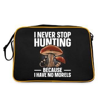 Können Sie Mir Ihre Geheimen Orte Für Die - Retro Tasche - Schwarz/Gold - Hinten