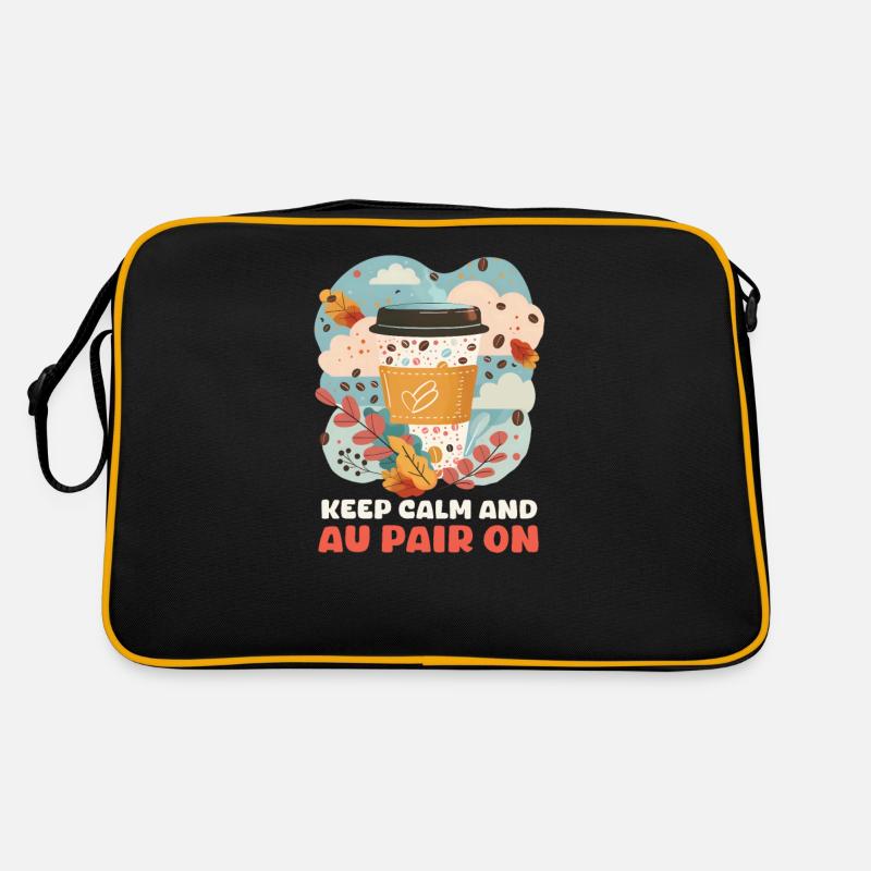 Au Pair Garder Calme Et Au Pair On Sac Retro