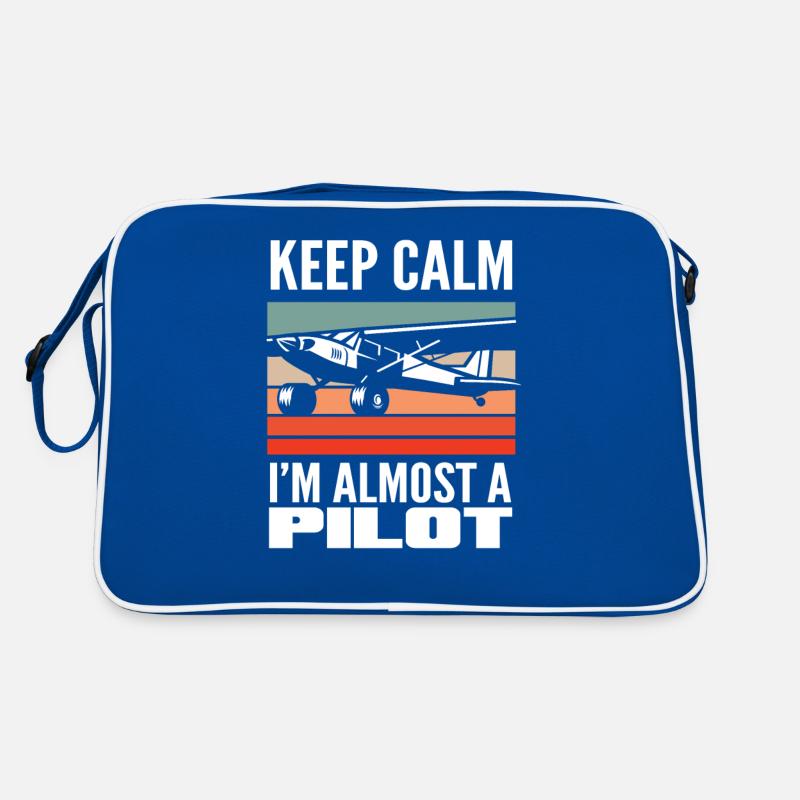 Pilot Ausbildung Spruch Flugschule Retro Tasche