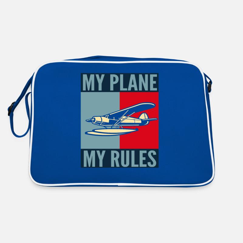 Pilot My Plane My Rules Retro Bag