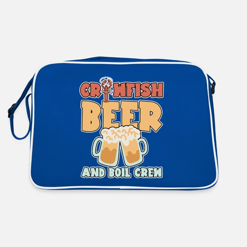 Crawfish Beer And Boil Crew 4 Retro Bag