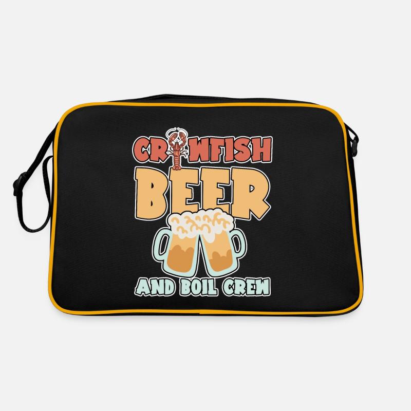 Écrevisses, Bière Et Boil Crew 4 Sac Retro