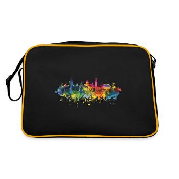 Oberursel (Taunus) - Retro Bag - black/gold - Back