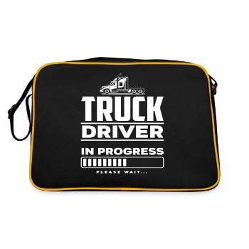 Formation des chauffeurs routiers - Sac Retro - noir/or - Dos