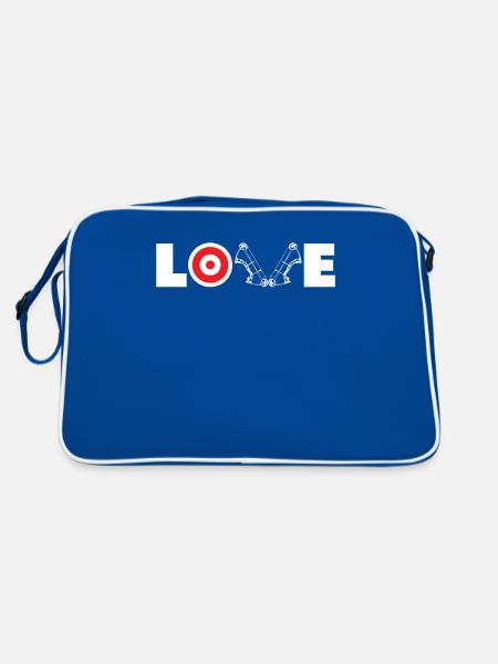 Love Archery Archery - Retro Bag - blue/white - Back