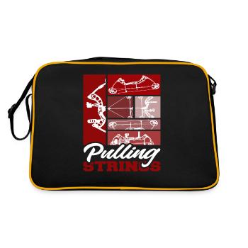Archery Archery Archery - Retro Bag - black/gold - Back