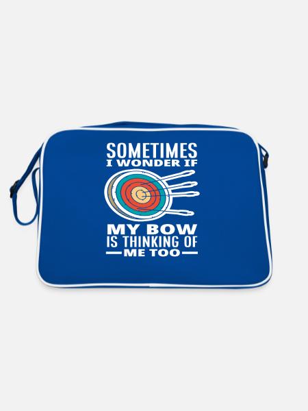 Archery Sport Archery - Retro Bag - blue/white - Back