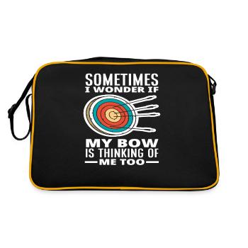 Archery Sport Archery - Retro Bag - black/gold - Back