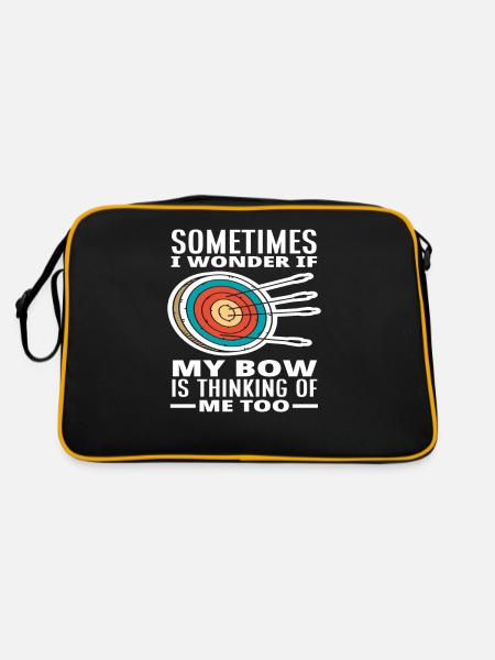 Archery Sport Archery - Retro Bag - black/gold - Back