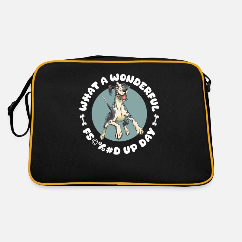 Journée du Dogue Allemand Sac Retro