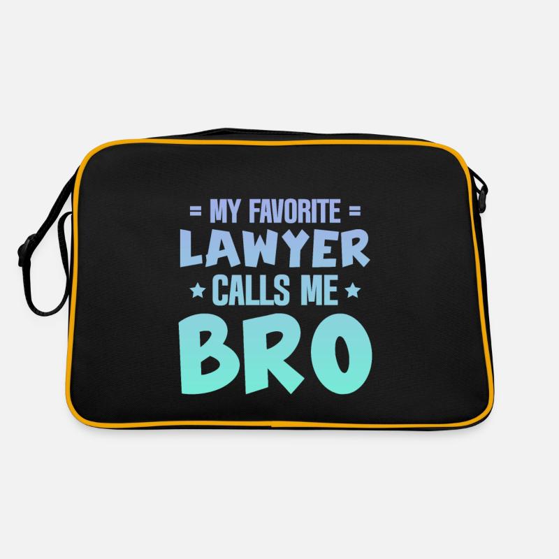 Mon avocat préféré m’appelle Bro 4 Sac Retro