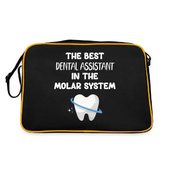Le meilleur assistant dentaire dans le système molaire - Sac Retro - noir/or - Dos