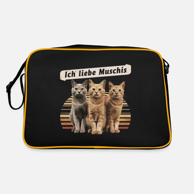 I Love Funny Saying Dredging Party Retro Bag