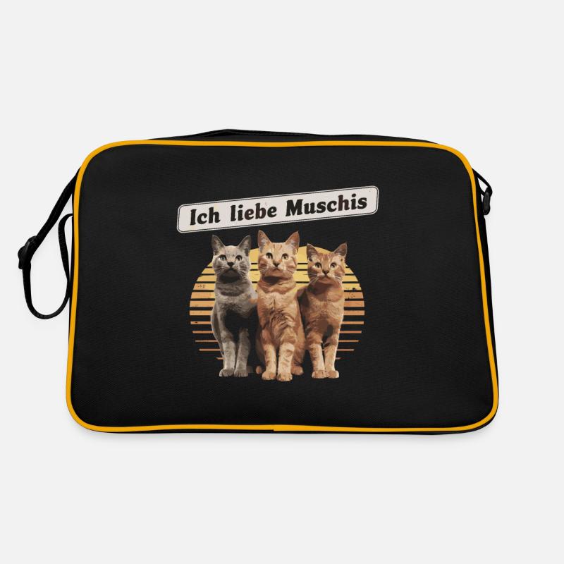 I Love Funny Saying Dredging Party Retro Bag
