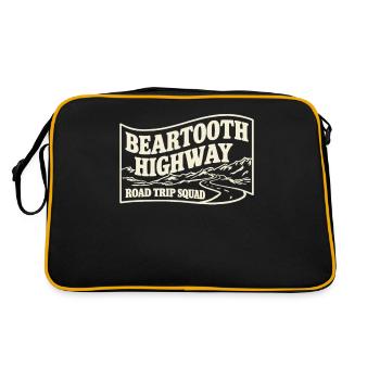 Beartooth Highway Road Trip Squad Aventure - Sac Retro - noir/or - Dos