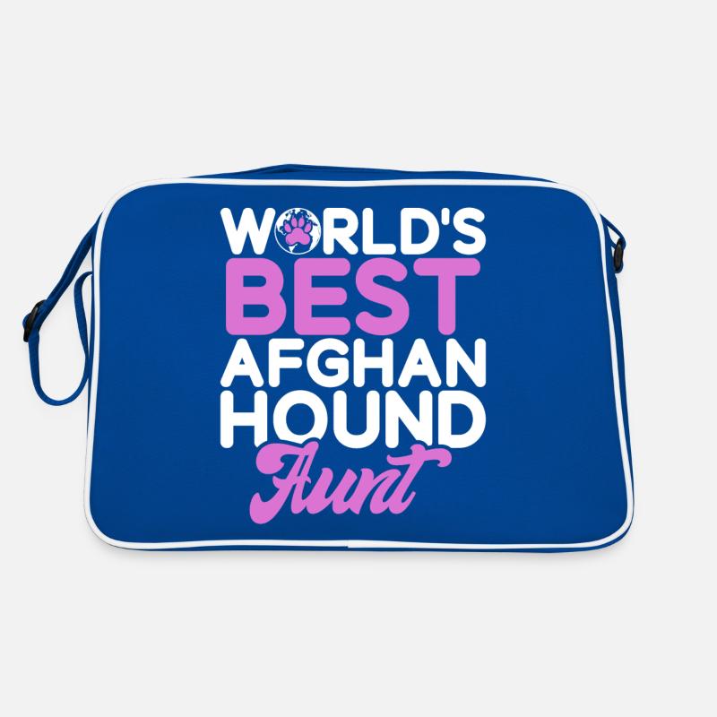 Afghan Hound Gifts Retro Tasche