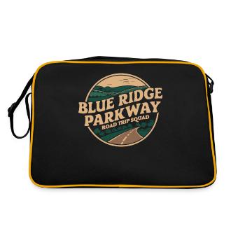 Blue Ridge Parkway Road Trip Squad Adventure - Retro Bag - black/gold - Back