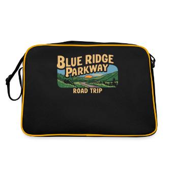 Blue Ridge Parkway Road Trip Adventure - Retro Bag - black/gold - Back
