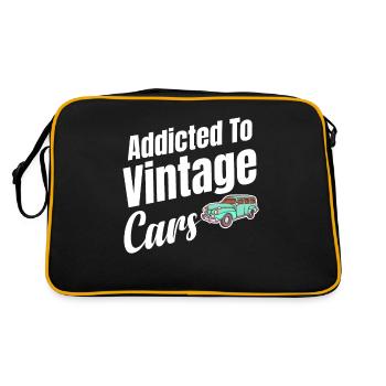 Accro à - Sac Retro - noir/or - Dos