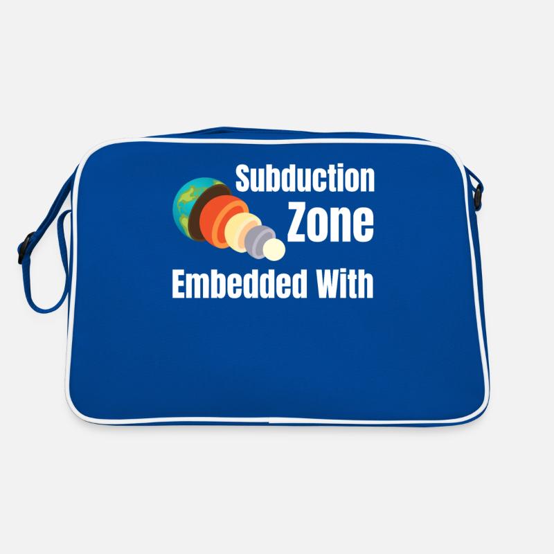 Zone de subduction intégrée dans un sismologue drôle Sac Retro