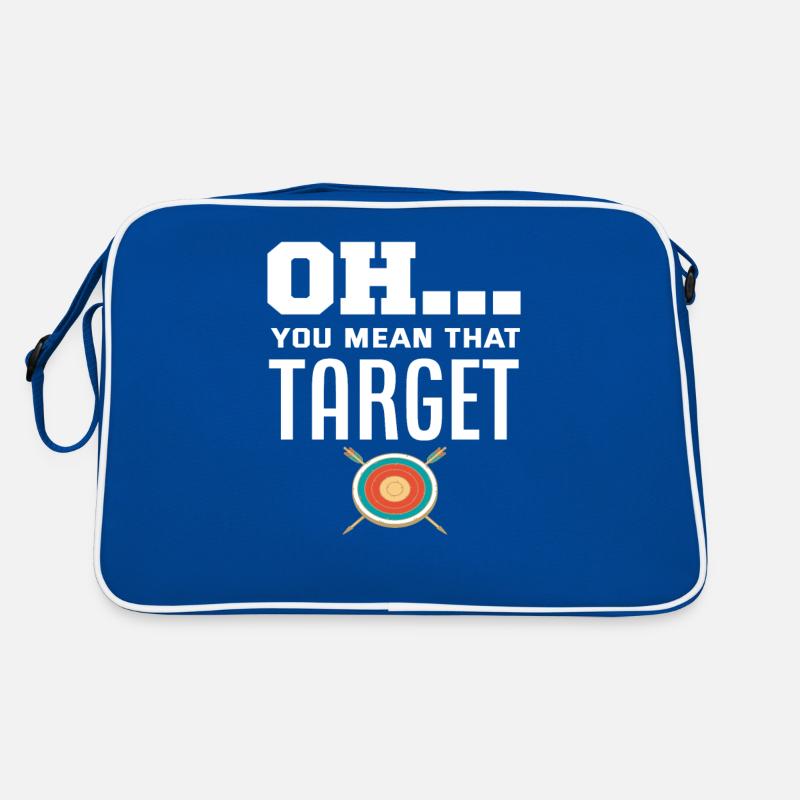 Archer Tir à l’arc Jeu de mots Sac Retro