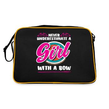 Archery Girl Archery - Retro Bag - black/gold - Back