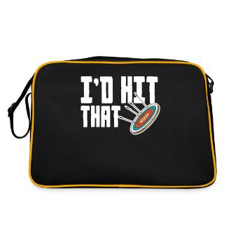 Archery Shooter - Retro Bag - black/gold - Back