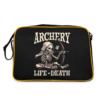 Tir à l’arc Archer Skeleton - Sac Retro - noir/or - Dos