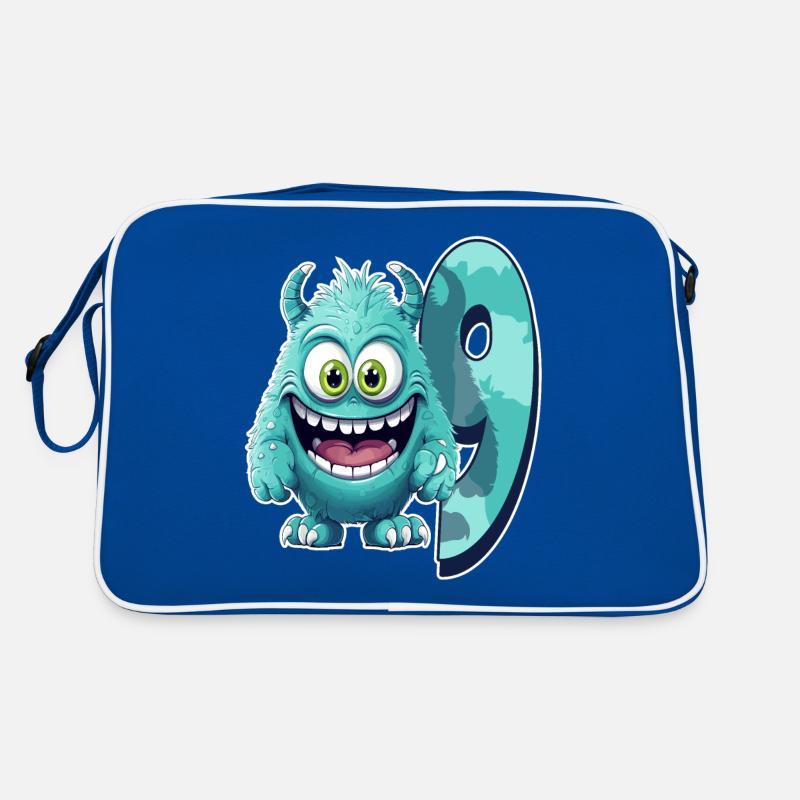 Monster Design pour les enfants – Neuf ans Sac Retro