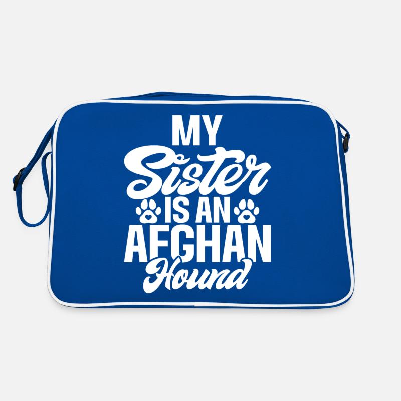 Afghan Hound Gifts Retro Tasche
