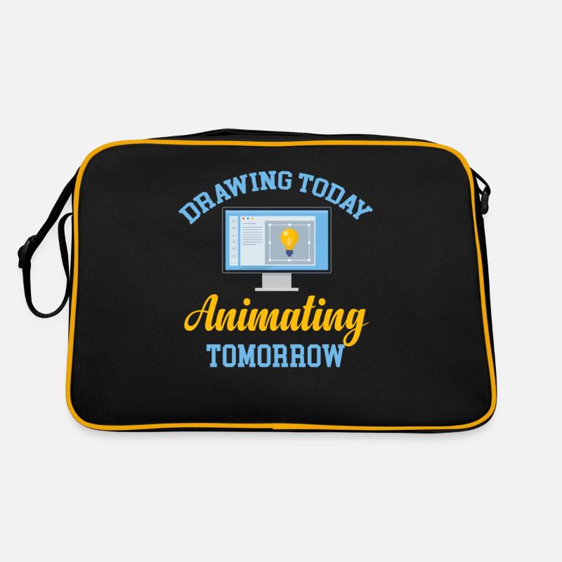Draw today, animate tomorrow funnier Retro Bag