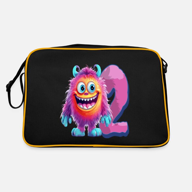 Conception de monstres pour enfants - Deux ans - 2. Sac Retro