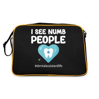 Seules les femmes les plus fortes le feront - Sac Retro - noir/or - Dos