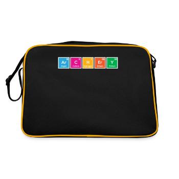 Archery Archery - Retro Bag - black/gold - Back