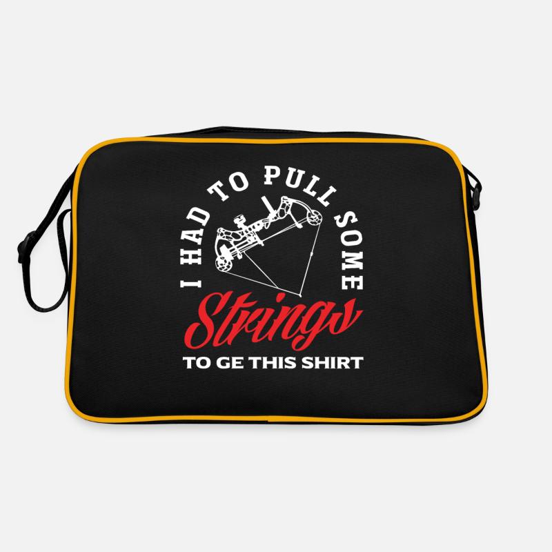 Bow Pun Archery Retro Bag