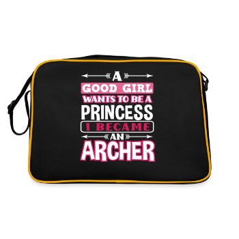 Love Archery Archery - Retro Bag - black/gold - Back