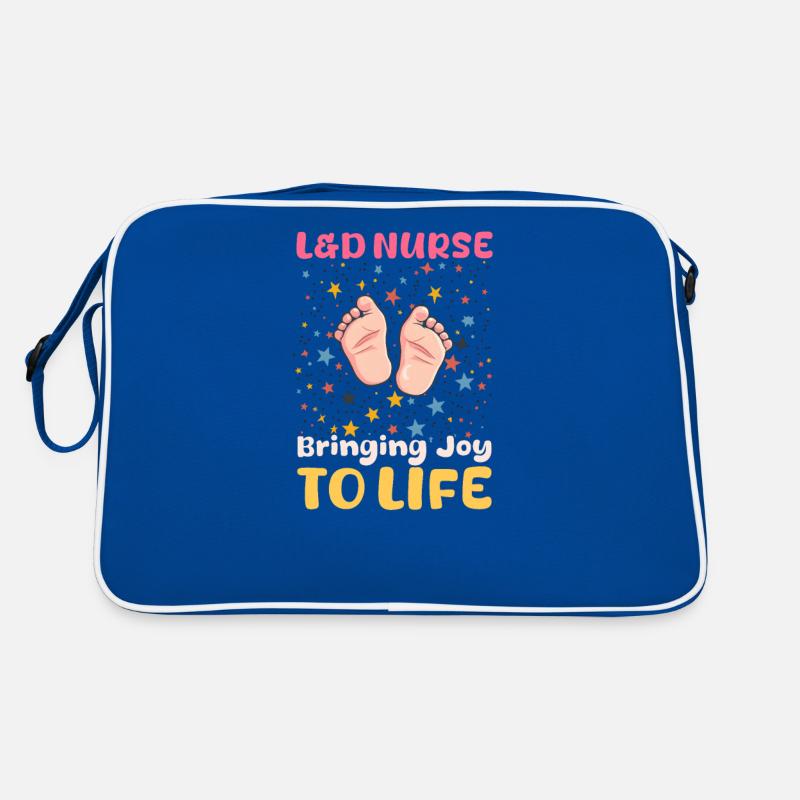 L&D Nurse L&D Nurse: Bringing Joy To Life Retro Bag