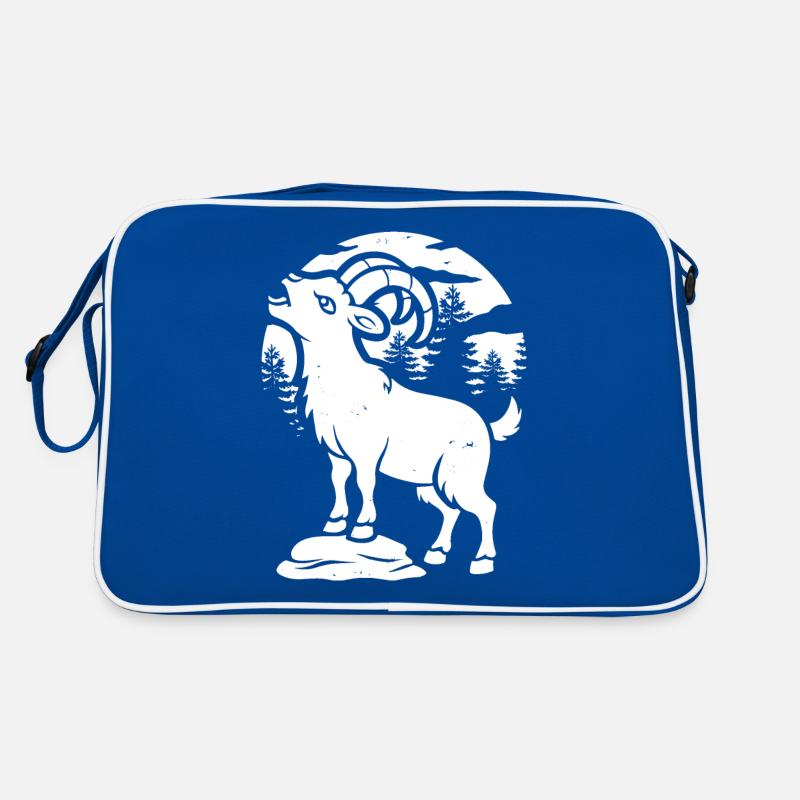 Hurlement de la lune de la chèvre Sac Retro