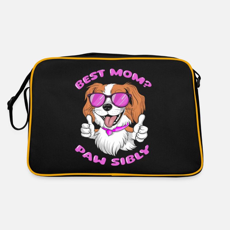 Roi Charles Cavalier Mère Meilleure Maman Pawsibly Sac Retro