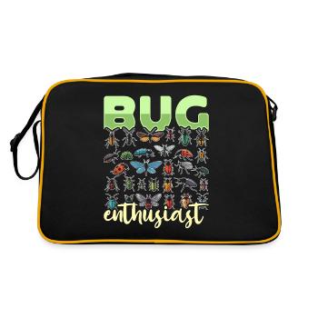 Lutte antiparasitaire, insecte passionné, agent de contrôle des animaux - Sac Retro - noir/or - Dos