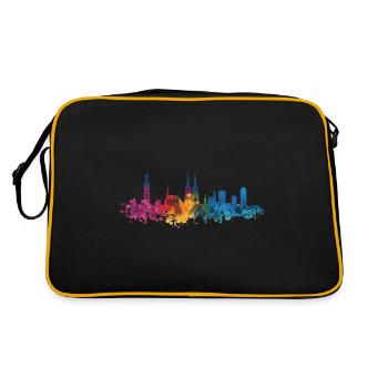Pulheim - Retro Bag - black/gold - Back