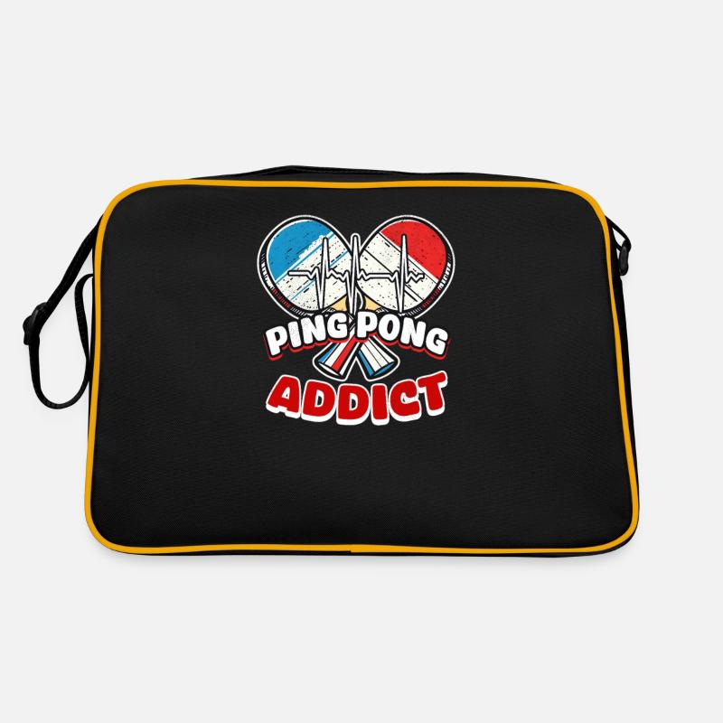 Ping Pong Ping Pong Süchtiger Retro Tasche